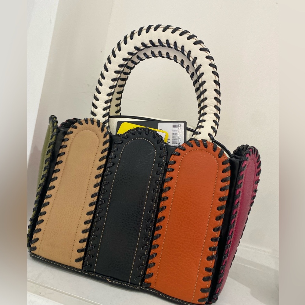 Multi Color Leather Bag
